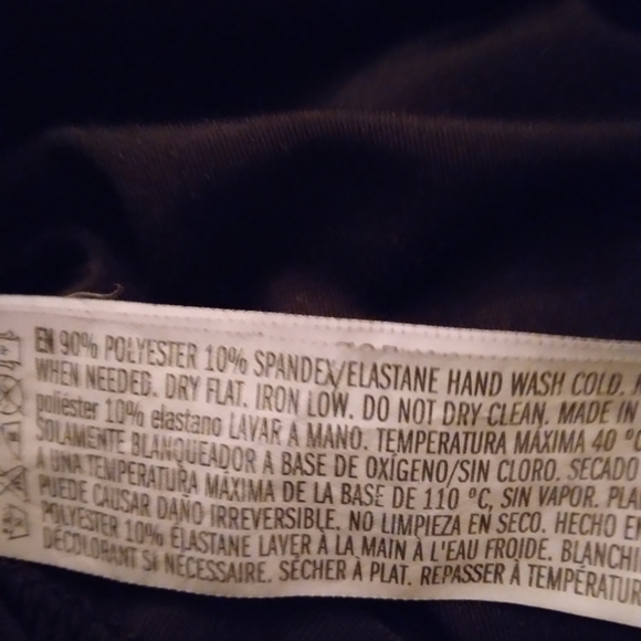 Woman's Dress,  Black Velour , size 1X. - Picture 4 of 4